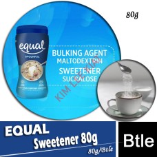 Sweetener, EQUAL 80g (bte)