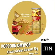 POPCORN-OMYPOP Classic Golden Caramel 70g