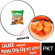 Potato Chip,(smallest pack) CALBEE 22g (Hot & Spicy)