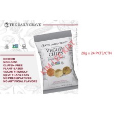 S.Order-The Daily Crave Veggie Chips 28g x 24 PKTS/CTN