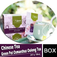 Chinese Tea, Green Pot Osmanthus Oolong Tea 20's