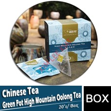 Chinese Tea, Green Pot High Mountain Oolong Tea 20's Chinese Tea, Green Pot High Mountain Oolong Tea 20's