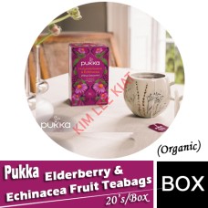 Pukka Elderberry & Echinacea Fruit Teabags 20's (Organic) Pukka Elderberry & Echinacea Fruit Teabags 20's (Organic)
