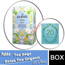 Pukka Relax Tea Organic Teabags 20's Pukka Relax Tea Organic Teabags 20's