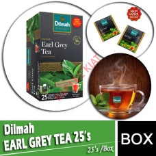 EARL GREY TEA, DILMAH (25'S) 