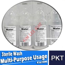 Sterile Wash Multi-Purpose Usage(4's x 10 ml)