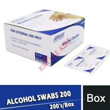 ALCOHOL SWABS 200'S 
