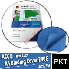 ACCO A4 Binding Cover 230G (Blue)