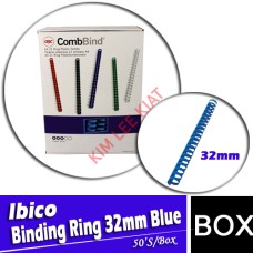 IBICO BINDING RING 22MM (Blue) 50's