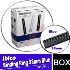IBICO BINDING RING 38MM(Blue) 50's