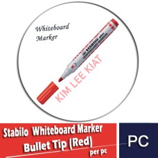 Stabilo Whiteboard Marker Bullet Tip (Red)