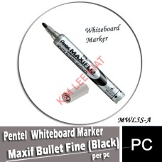 Pentel Whiteboard Marker Maxif Bullet Fine-Black (MWL5S-A)