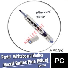 Pentel Whiteboard Marker Maxif Bullet Fine-BLUE (MWL5S-C)
