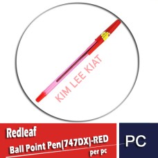 Redleaf Ball Point Pen (747DX) - RED
