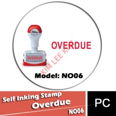 Self Inking Stamp - Overdue (NO06) 