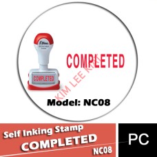 Self Inking Stamp - Completed  (NC08)