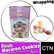 (NO Tin Deposit) Biscuits, Macaron Cookies (Wrapping)