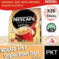 Coffee 3-in-1, NESCAFE Original (Brown Sugar) 30â€™s