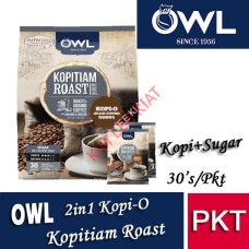 2-IN-1 Kopi-O, OWL KOPITAM ROAST 30's (Kopi+Sugar)
