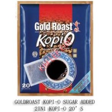 2-IN-1 GOLDROAST KOPI-O  COFFEE 20'S