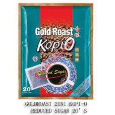 2-IN-1 GOLDROAST (Reduced SUGAR) KOPI-O 20'S