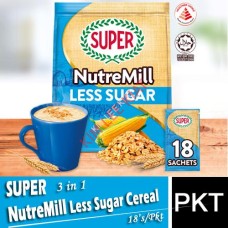 CEREAL 3-in-1, SUPER NutreMill  Less Sugar Cereal (18's)