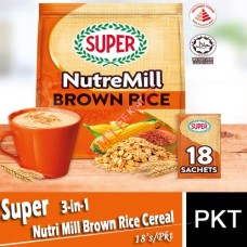 Cereal,Super Nutri Mill Brown Rice Cereal (18's) Cereal,Super Nutri Mill Brown Rice Cereal (18's)