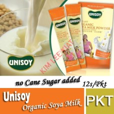UNISOY Nutritious Soya  Milkpowder (30g x 12's)No Cane Sugar added Organic Bean