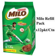 MILO (Refill) 1.2kg x12pkt (CTN) - Nestle Catering STD MILO (Refill) 1.2kg x12pkt (CTN) - Nestle Catering STD