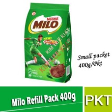 MILO 400G-CHANGED PACKING fm Tin to PKT MILO 400G-CHANGED PACKING fm Tin to PKT