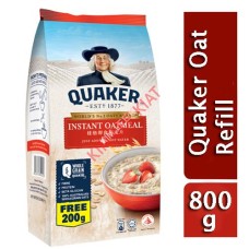 Oatmeal - Instant, QUAKER (Refill) 800g