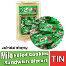 Biscuits, MILO Filled Cookies Sandwich Biscuit (Wrapping) (G) 12400962 - Nestle Catering Food