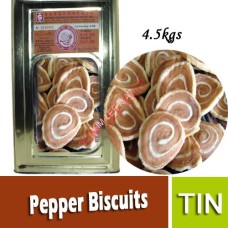 Biscuits, Pepper 4.5kgs (G)