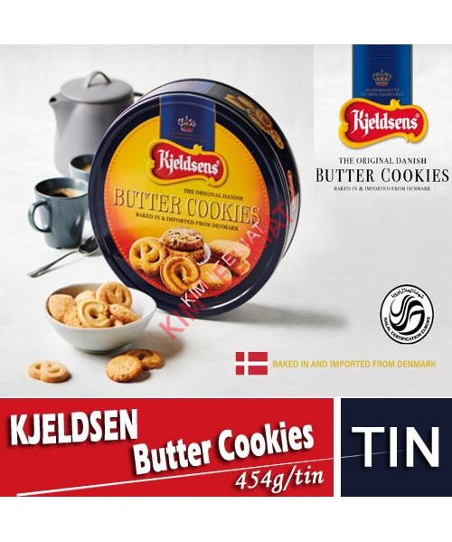 Biscuits - Butter Cookies, KJELDSEN 454g/Tin