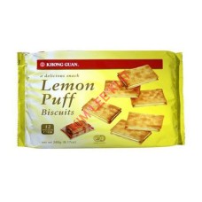 Biscuits, KHONG GUAN Lemon puff (W)12's (260g)R3