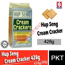 Biscuits, HUP SENG Cream Cracker 428g/pkt