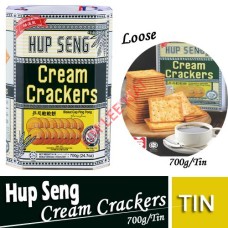 Biscuits, HUP SENG Cream Cracker 700g (Small tin)
