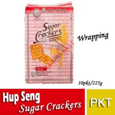 Biscuits, HUP SENG Sugar Cracker (WRAPPING) 225g 10's