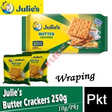 Biscuits, JULIE's Butter Cracker (W) 250g/pkt (wrapping) 
