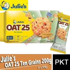 Biscuits, JULIE's OAT 25 Ten Grains 200g (w)