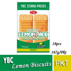 Biscuits, YBC Lemon Cream Sandwich 187g (Japan)