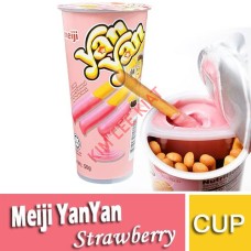 Meiji Yan Yan Strawberry Biscuits 50g