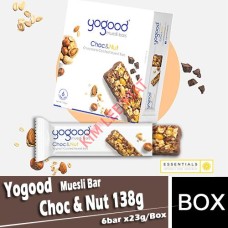 Yogood Muesli Bar (Choc & Nut) 138g(6'sx23g)