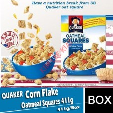 Corn Flake QUAKER Oatmeal Squares 411g
