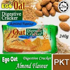 Biscuits, EGO Oat Almond Digestive Cracker 280G(W) 12's