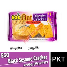 Ego Black Sesame Cracker 240g (W) 12's