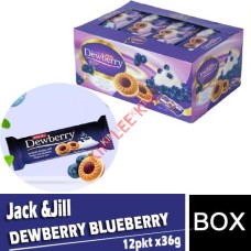 Biscuits, JACKnJILL Dewberry Blueberry (W) 12's x 27g (324g)