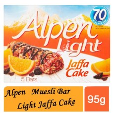 Muesli Bar-ALPEN Light Jaffa Cake (5 Bars) 95g
