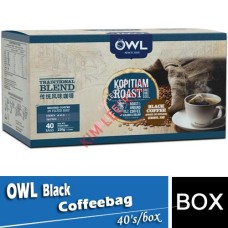 Coffeebag, OWL (Black) 40's/box
