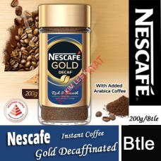 Coffee Instant, NESCAFE Gold  Decaffinated 200g